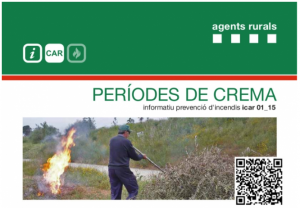 períodes de crema de restes vegetals