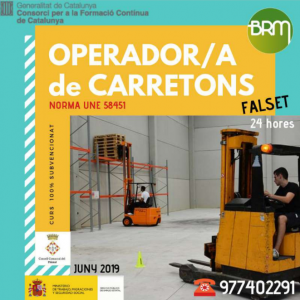 curs operador carretons consell comarcal