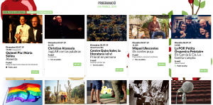 captura pantalla programa Festival EVA 2019