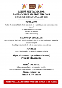 Menú festa major magdalena 2019 bo