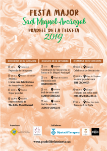Cartell Festa Major Sant Miquel 2019