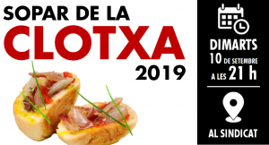 banner sopar clotxa 2019