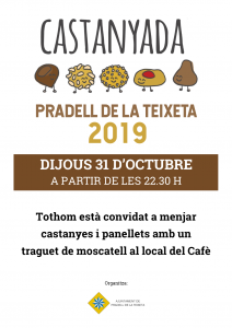 cartell castanyada 2019