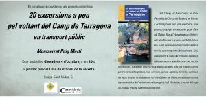 presentació llibre excursions Montserrat Puig