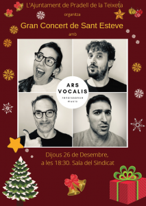 poster concert sant esteve ars vocalis