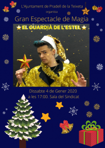 cartell espectacle magia el guardia de l'estel