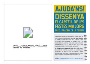 Concurs cartells festes majors 2020