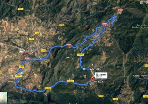 Ruta alternativa obres carretera Torre Pradell