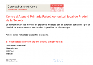 banner consultori tancat