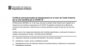 certificat autoresponsable