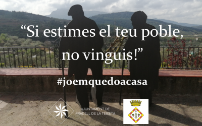 El Priorat demana que no vinguin els que hi tenen segones residències o familiars